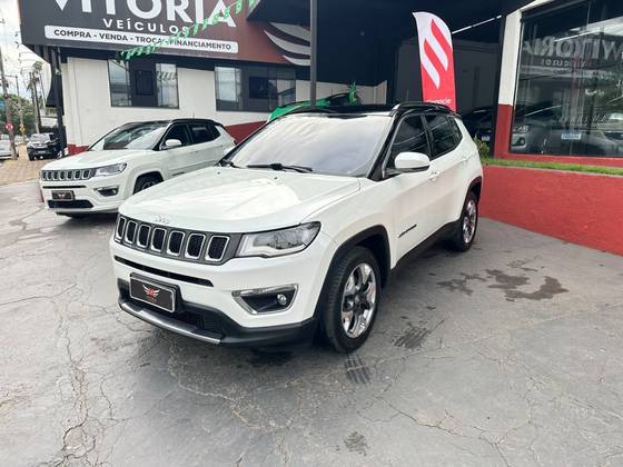 JEEP COMPASS 2.0 16V FLEX LIMITED AUTOMÁTICO JEEP COMPASS 2.0 16V FLEX LIMITED AUTOMÁTICO